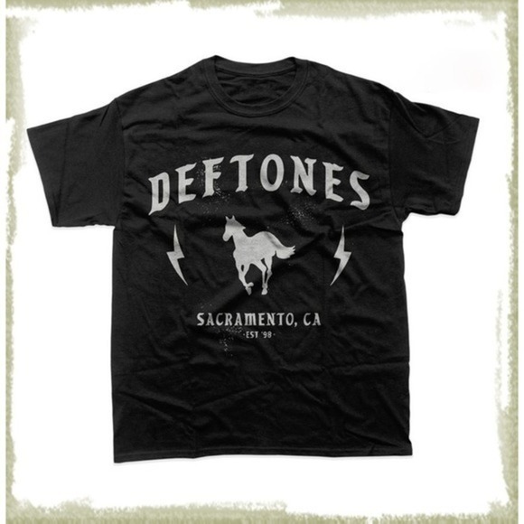 Gildan Other - Deftones Fan Tshirt White Pony Tee Chino Moreno Tshirt